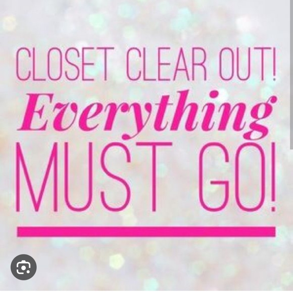 Closet Clear Out!